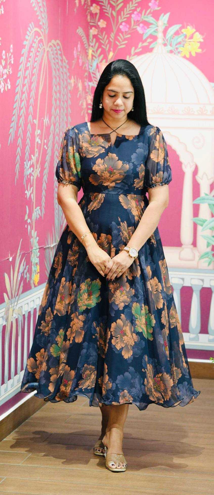 YNF Wholesale Chiffon Party Gowns KESH210 2561 | Surat Manufacturer