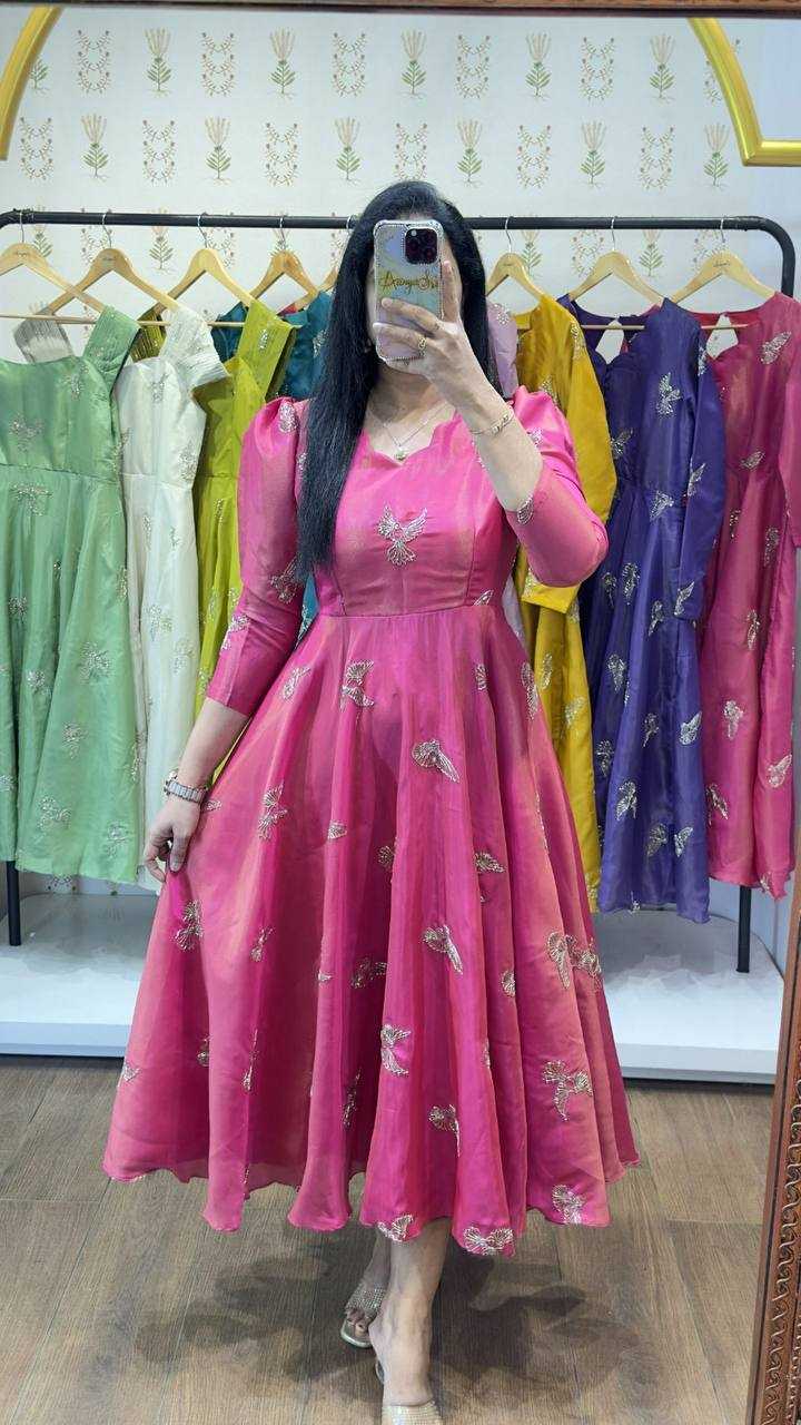 YNF Wholesale Chinon Silk Designer dresses KESH210 2594 | Surat Manufacturer