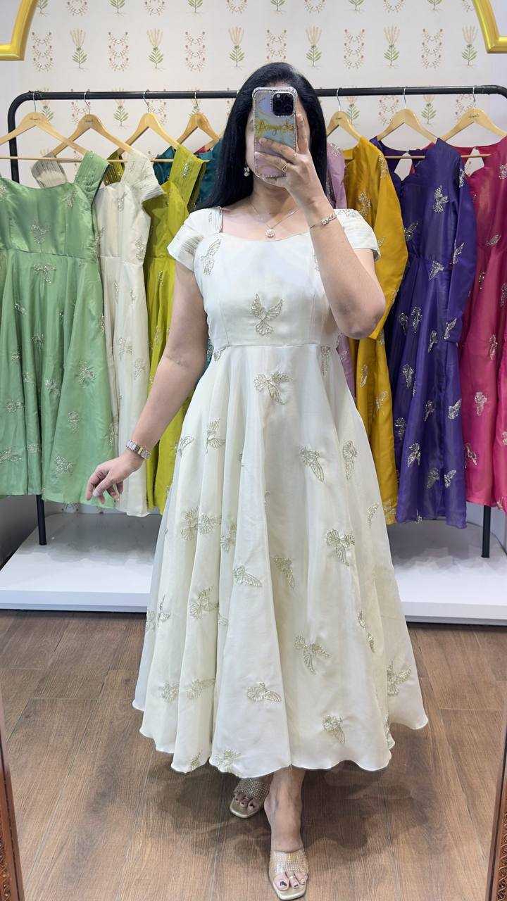YNF Wholesale Chinon Silk Designer dresses KESH210 2596 | Surat Manufacturer