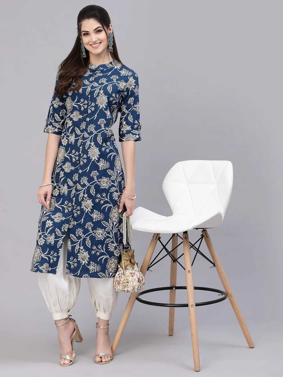 YNF Wholesale Cotton Designer Kurtis KESH738 Summ | Surat Manufacturer
