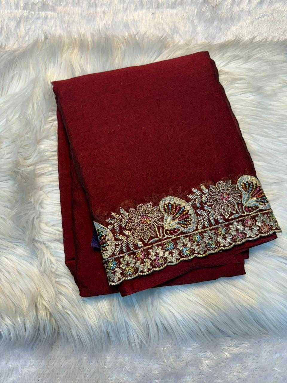 YNF Wholesale Crush Silk Jamdani Sarees KESH671 Pariza | Surat Manufacturer