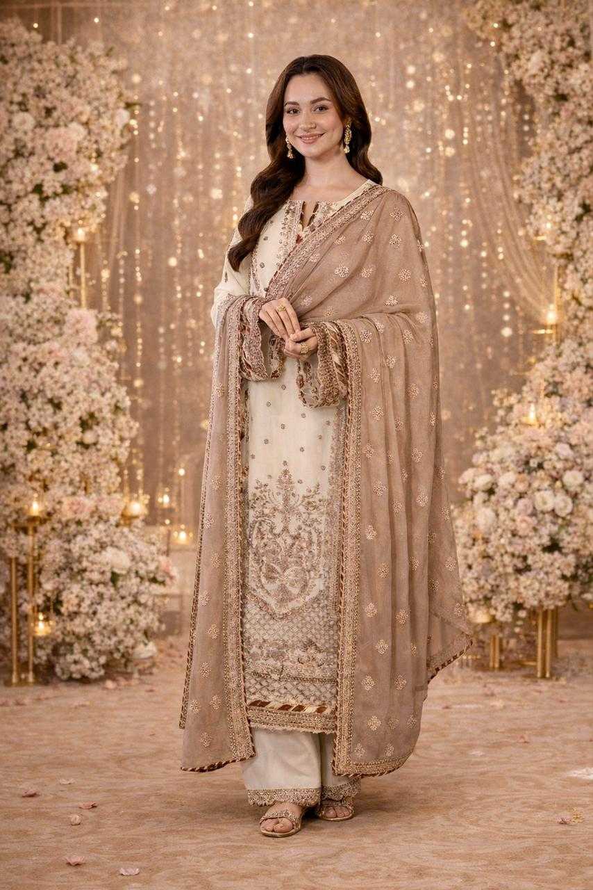 YNF Wholesale Faux Georgette Georgette Suit KESH745 1301 | Surat Manufacturer