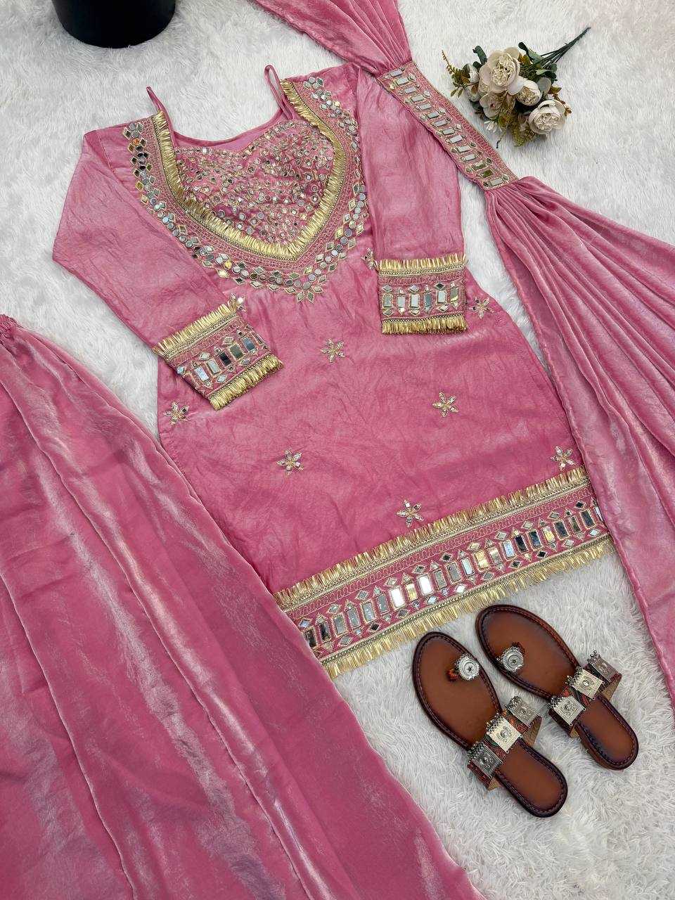 YNF Wholesale FENDY Palazzo Suit KESH499 | Surat Manufacturer
