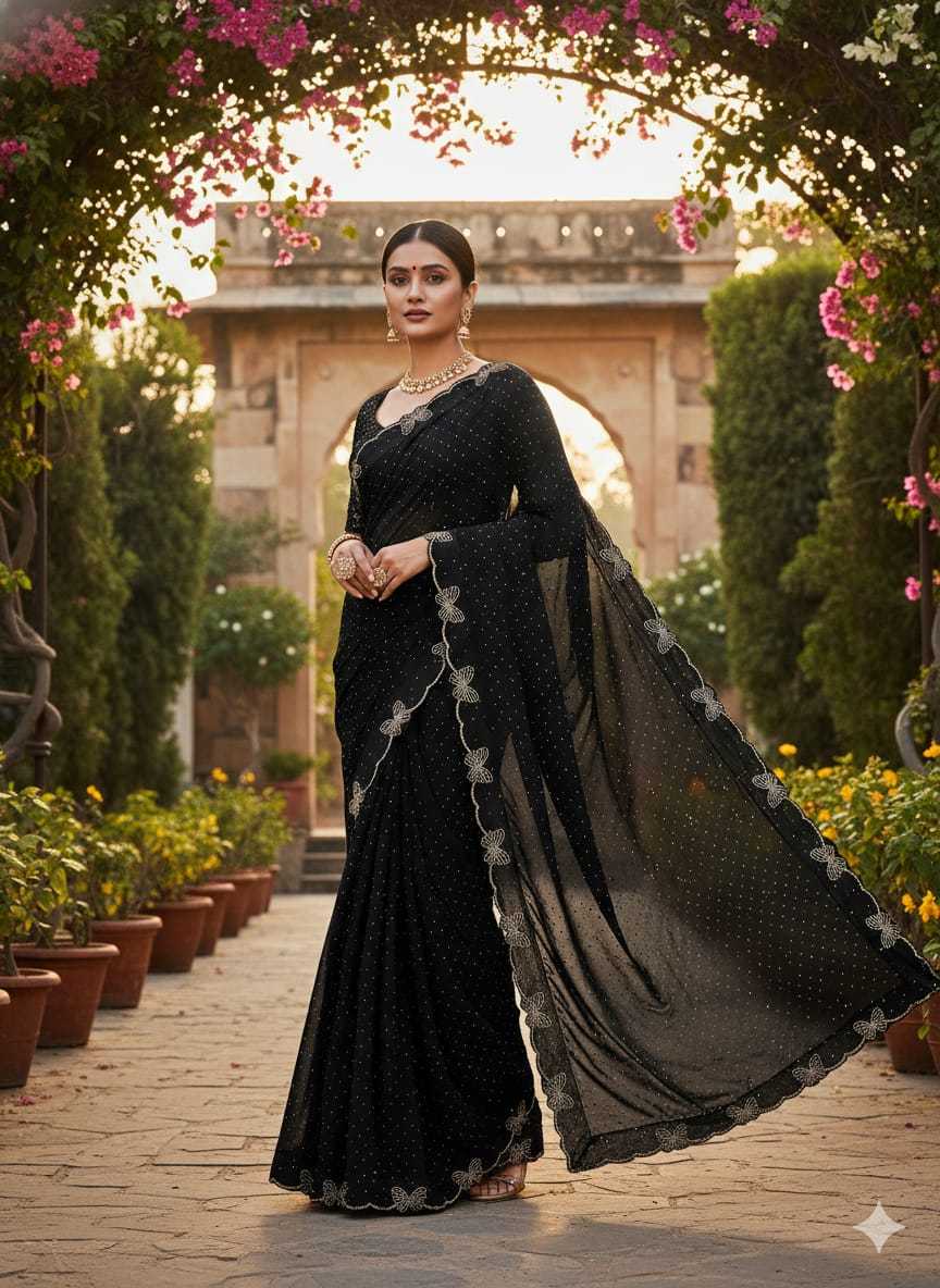YNF Wholesale Georgette Designer Sarees KESH682 Ajmila | Surat Manufacturer