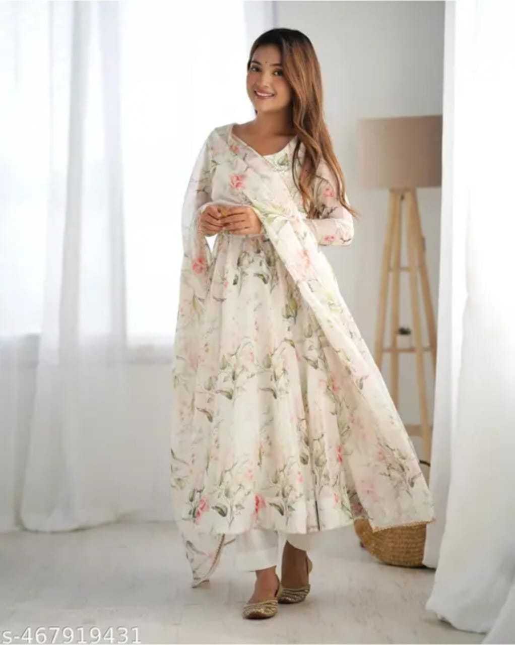 YNF Wholesale Georgette Georgette Gown KESH738 BSY | Surat Manufacturer