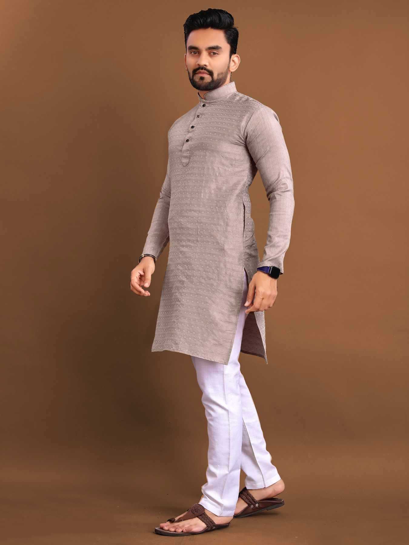 YNF Wholesale Jacquard Mens Kurtas KESH747 POSHAK | Surat Manufacturer
