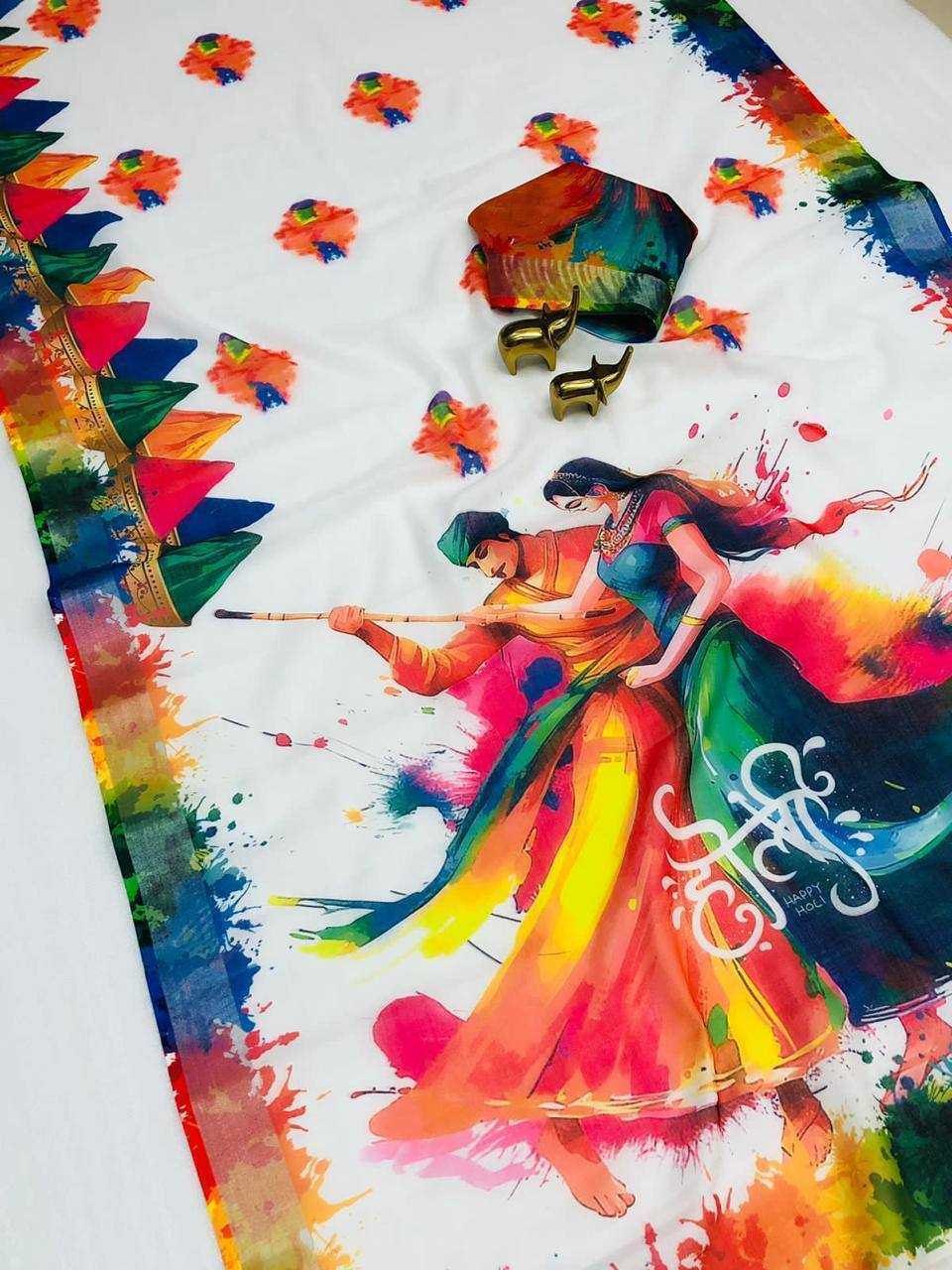 YNF Wholesale Linen Printed Sarees KESH419 LINEN | Surat Manufacturer