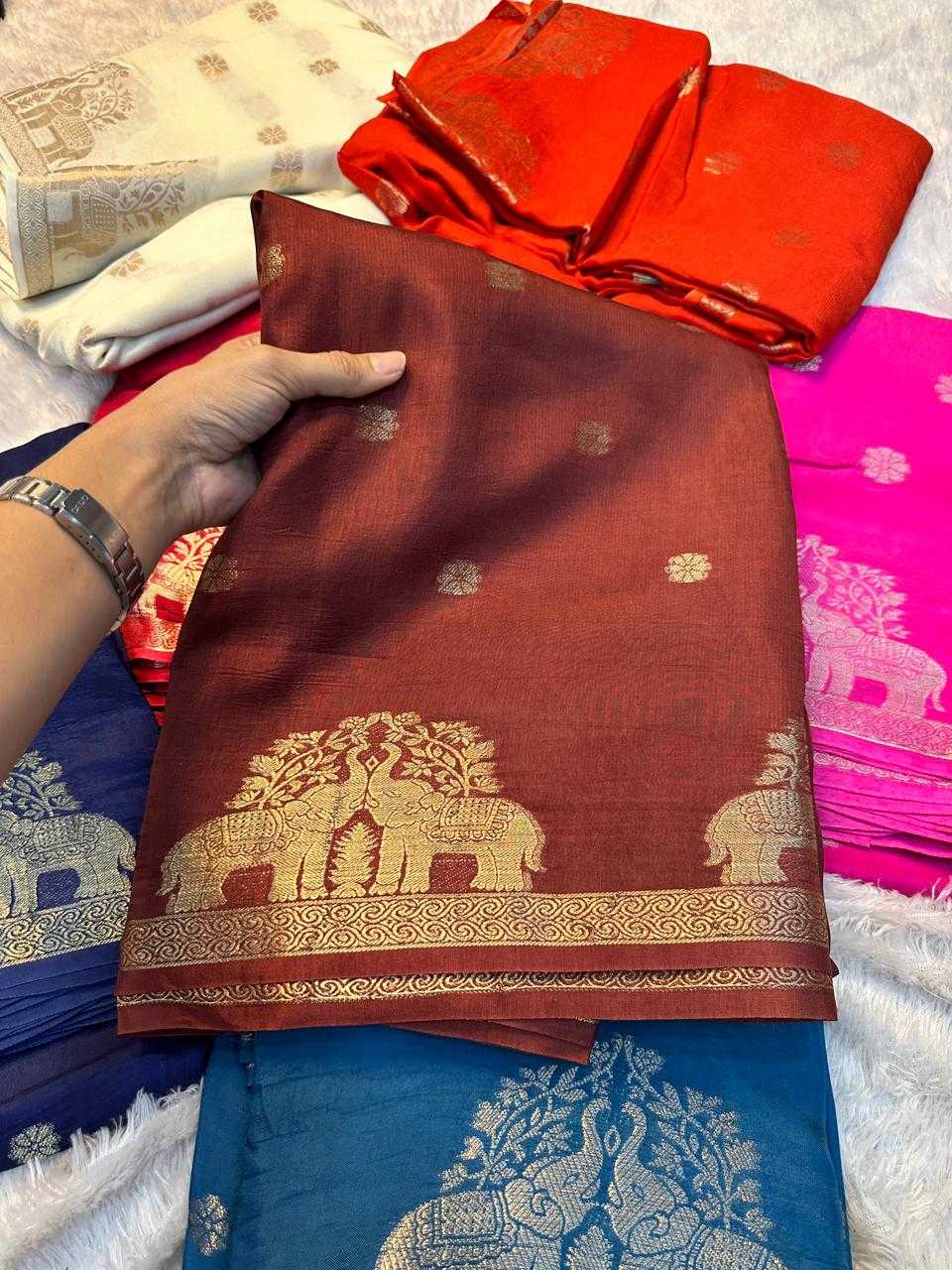 YNF Wholesale Muslin Silk Traditional Silk Sarees KESH671 Saumya | Surat Manufacturer