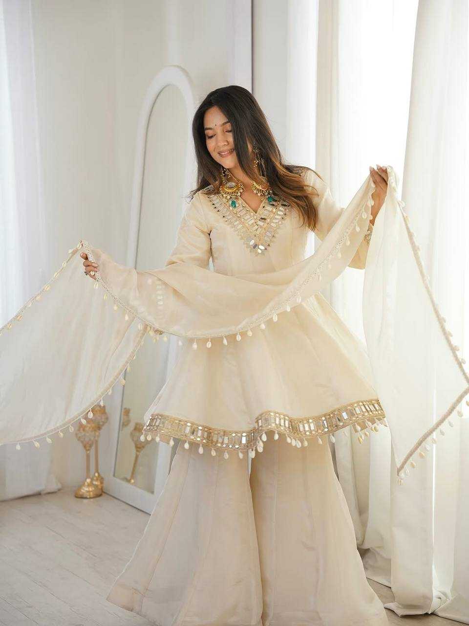 YNF Wholesale Organza Silk Palazzo Suit KESH499 5339 | Surat Manufacturer