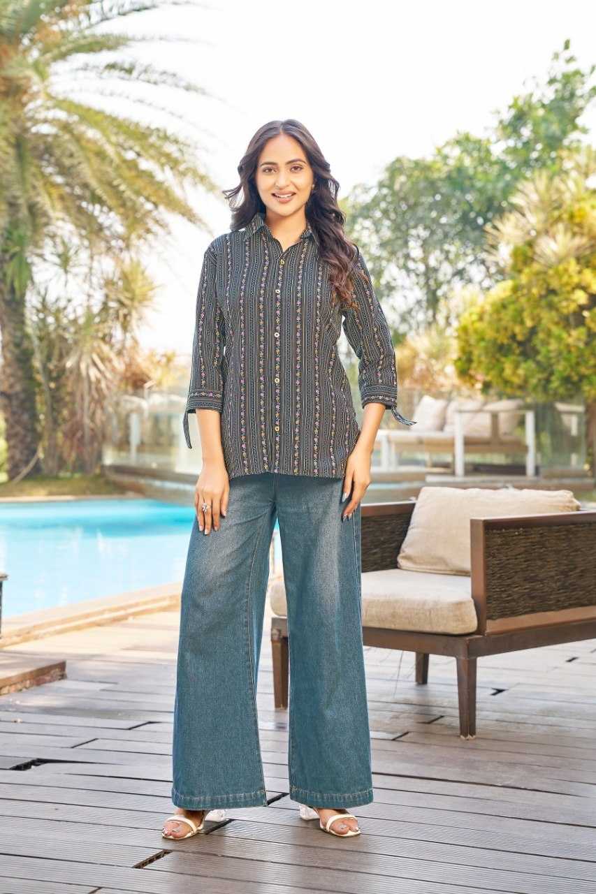 YNF Wholesale Reyon Cotton Slub Reyon Women Shirts KESH102 DD08 | Surat Manufacturer