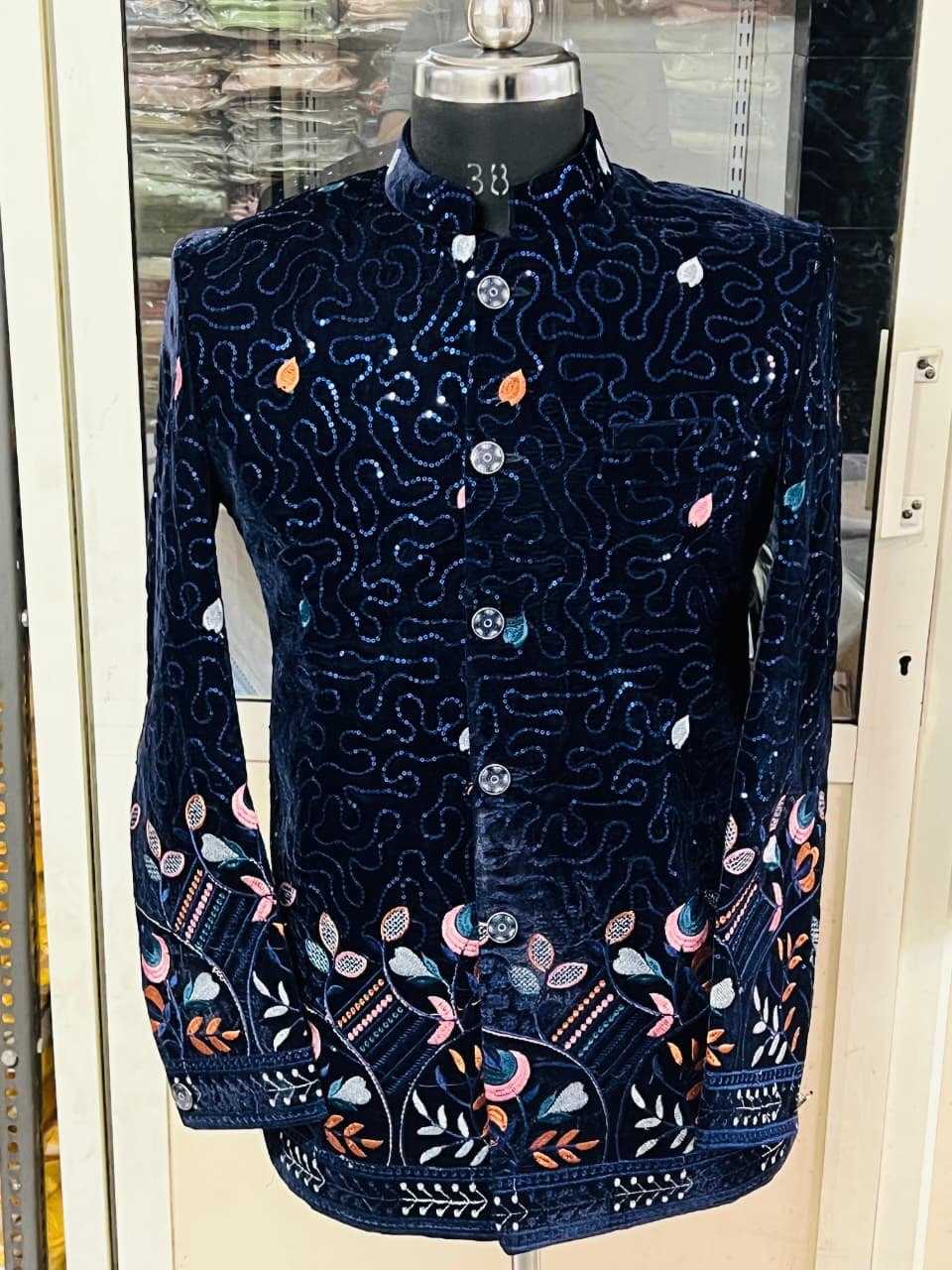 YNF Wholesale Velvet Mens Ethnic Jackets KESH650 jodhpuri | Surat Manufacturer