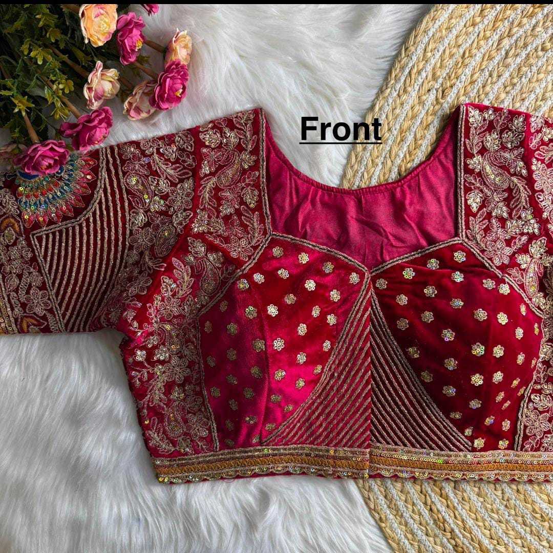 YNF Wholesale Velvet Designer Blouse KESH728 132 | Surat Manufacturer