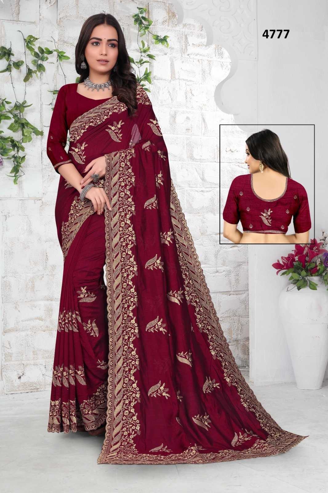 YNF Wholesale Vichitra Silk Zari Border Silk Sarees KESH114 4777 | Surat Manufacturer