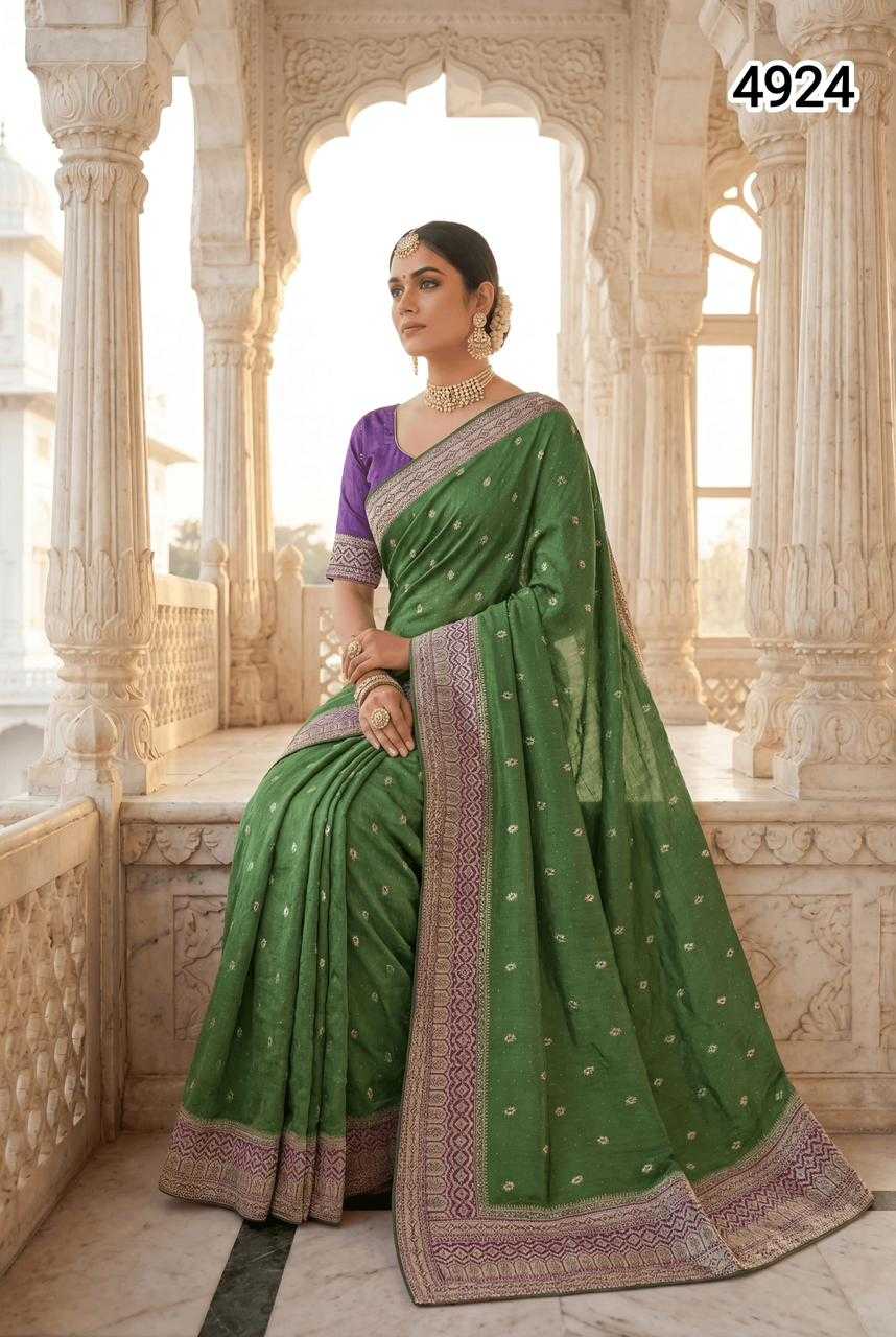 YNF Wholesale Vichitra Silk Zari Border Silk Sarees KESH114 4924 | Surat Manufacturer