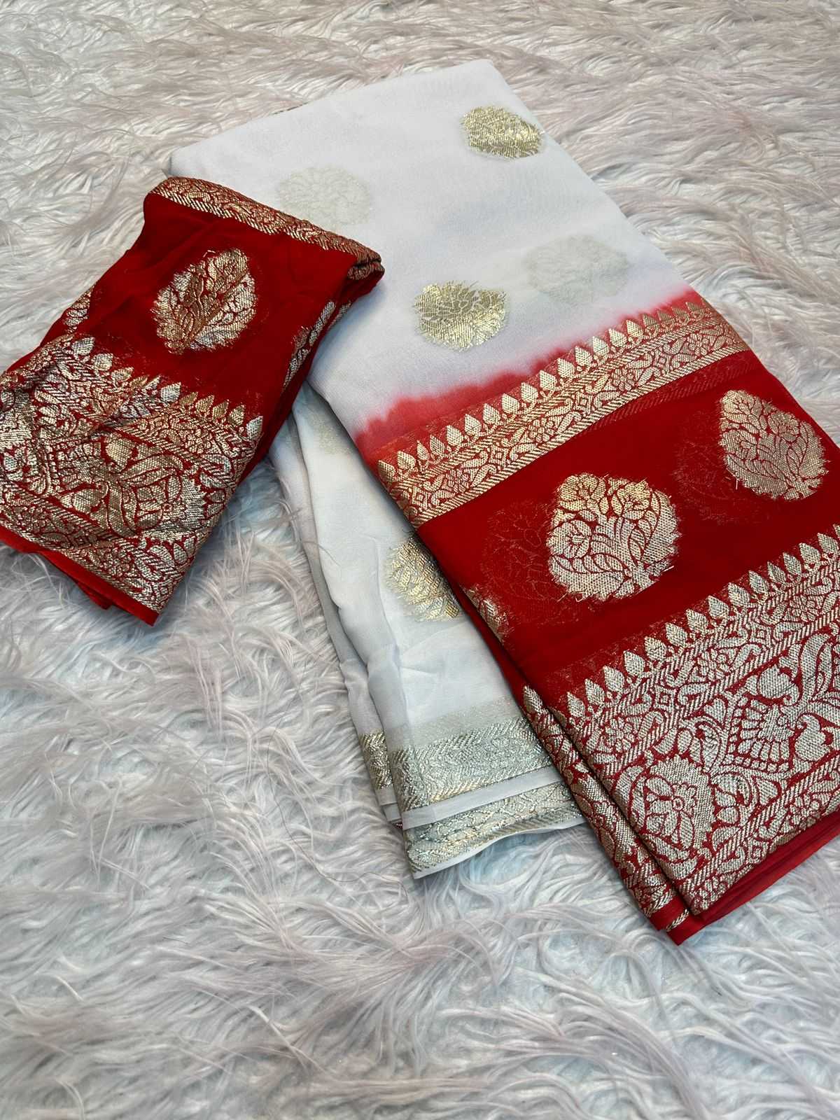 YNF Wholesale Viscose Georgette Sarees KESH671 Fariha | Surat Manufacturer