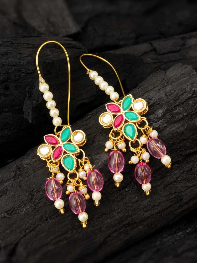 YNF Wholesale Alloy Fancy Earrings KESH105 ER4156 | Surat Manufacturer