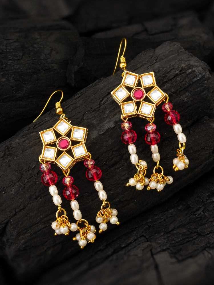 YNF Wholesale Alloy Fancy Earrings KESH105 ER4158 | Surat Manufacturer