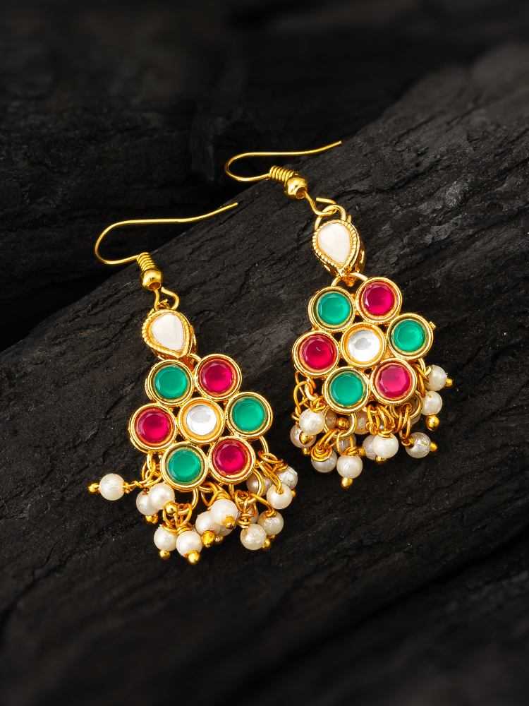 YNF Wholesale Alloy Fancy Earrings KESH105 ER4159 | Surat Manufacturer