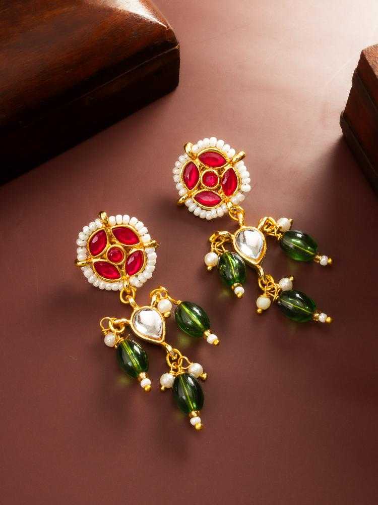 YNF Wholesale Alloy Fancy Earrings KESH105 ER4162 | Surat Manufacturer