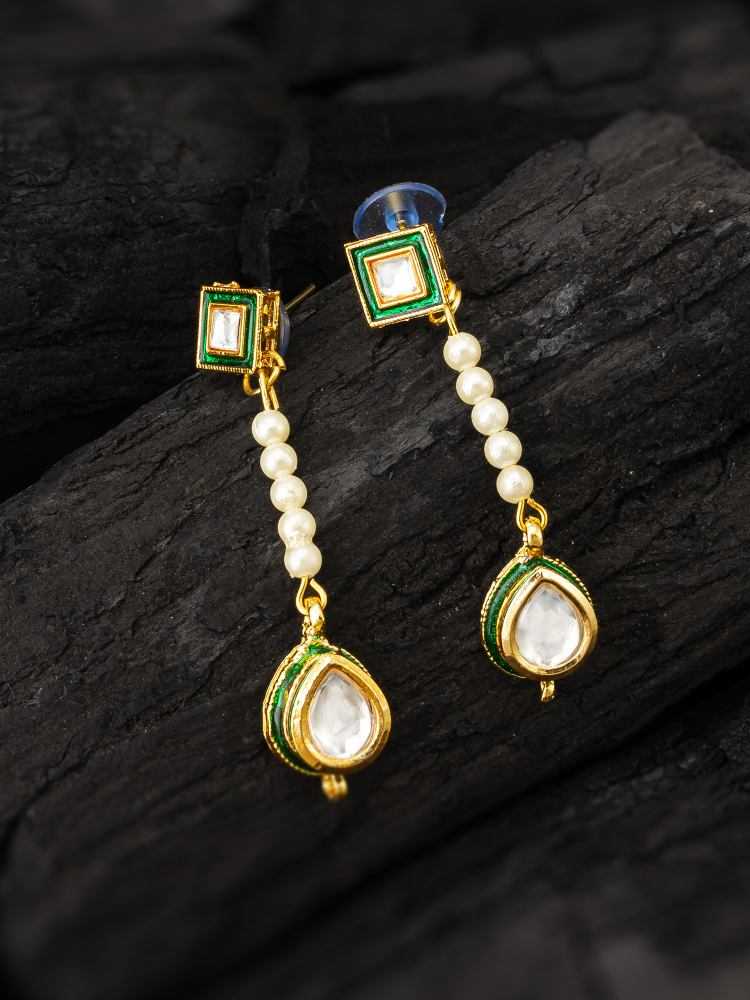 YNF Wholesale Alloy Fancy Earrings KESH105 ER4165 | Surat Manufacturer