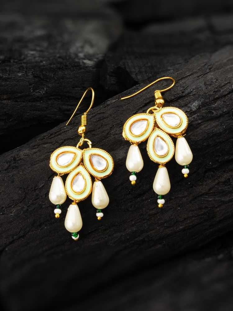 YNF Wholesale Alloy Fancy Earrings KESH105 ER4166 | Surat Manufacturer