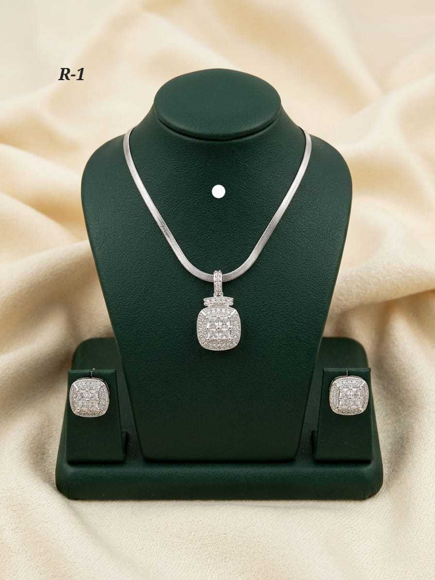 YNF Wholesale Alloy Chain Pendant Set KESH193 204 | Surat Manufacturer