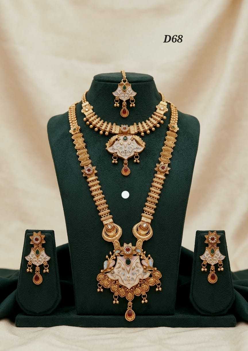 YNF Wholesale Alloy Fancy Mala Necklaces KESH193 221 | Surat Manufacturer