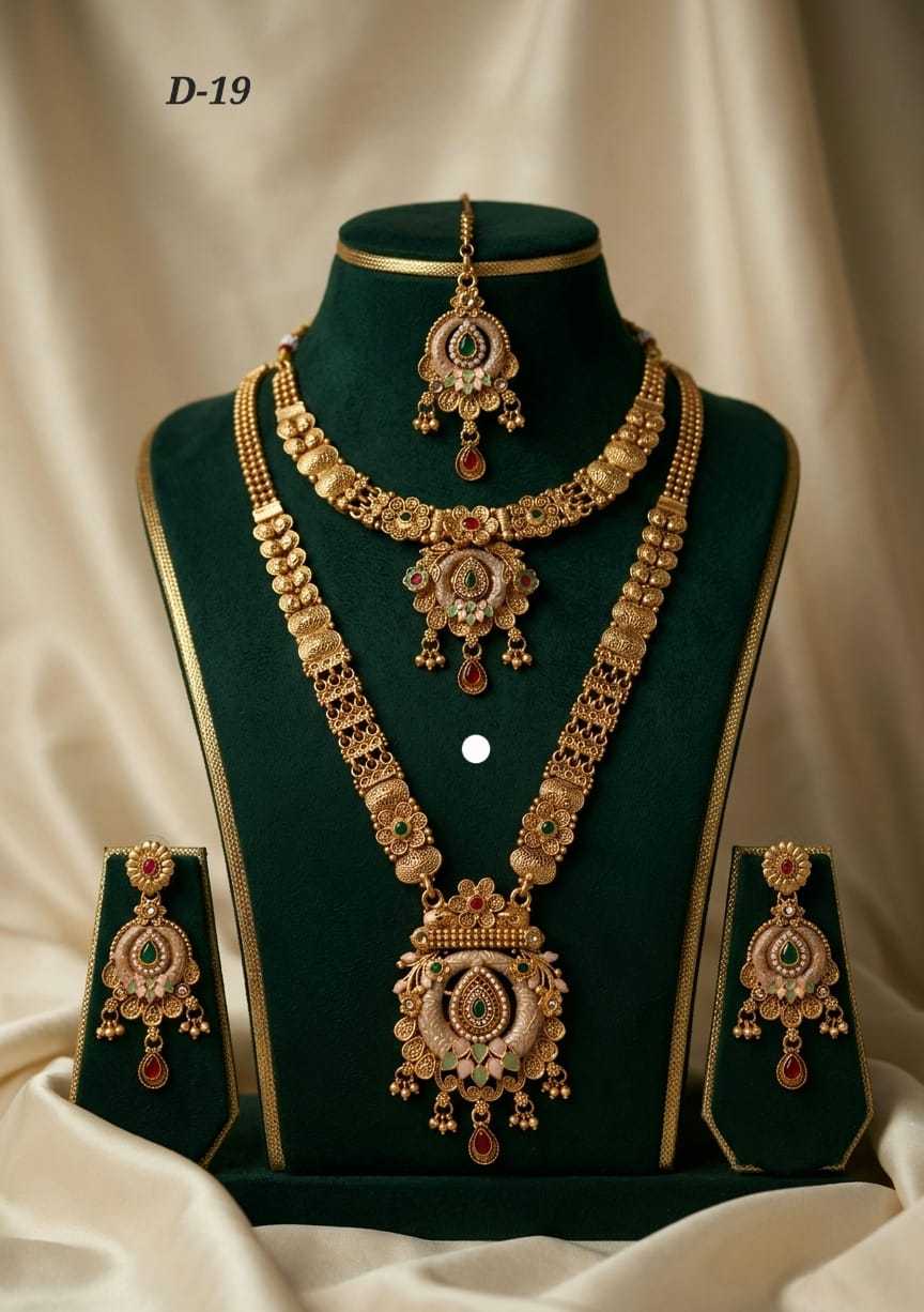 YNF Wholesale Alloy Fancy Mala Necklaces KESH193 222 | Surat Manufacturer
