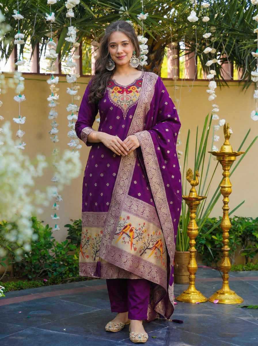YNF Wholesale Art Silk Embroidered Kurtis KESH545 1008 | Surat Manufacturer