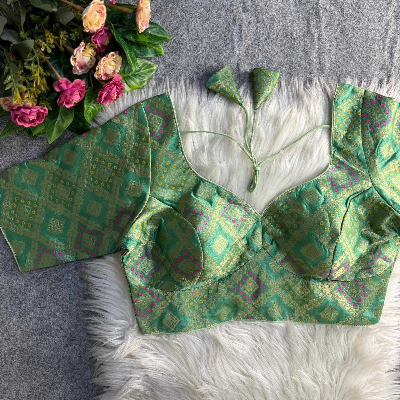 YNF Wholesale Banarasi Soft Silk Printed Blouse KESH111 009 | Surat Manufacturer