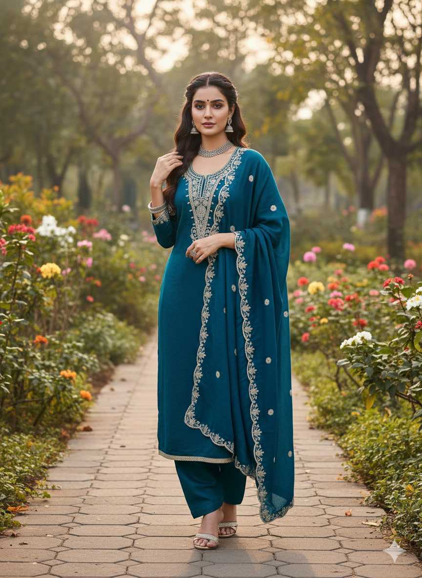 YNF Wholesale Blooming Embroidery Suits KESH648 1540 | Surat Manufacturer