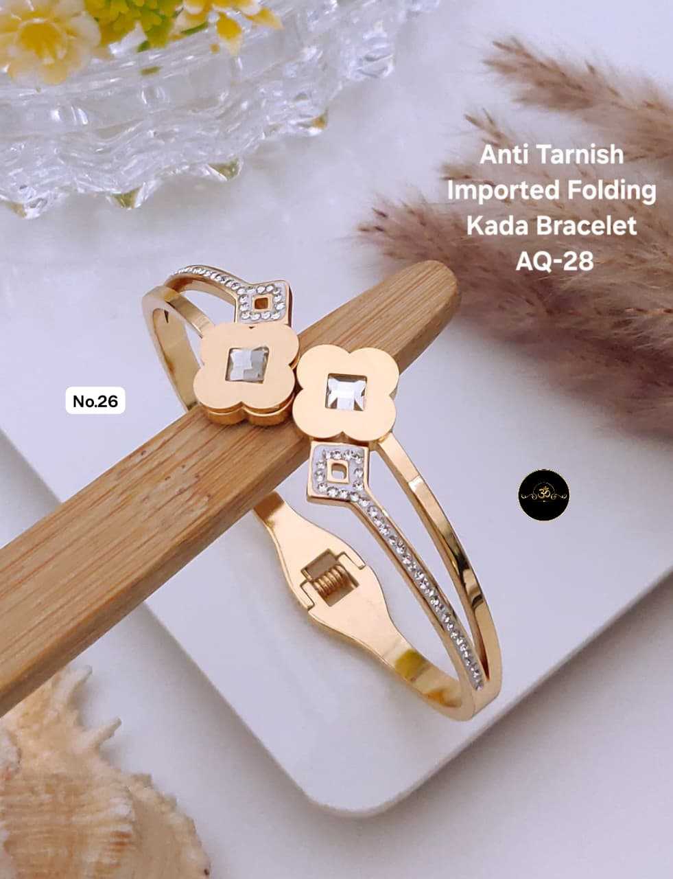 YNF Wholesale Brass AD Diamond Bracelet KESH127 026 | Surat Manufacturer