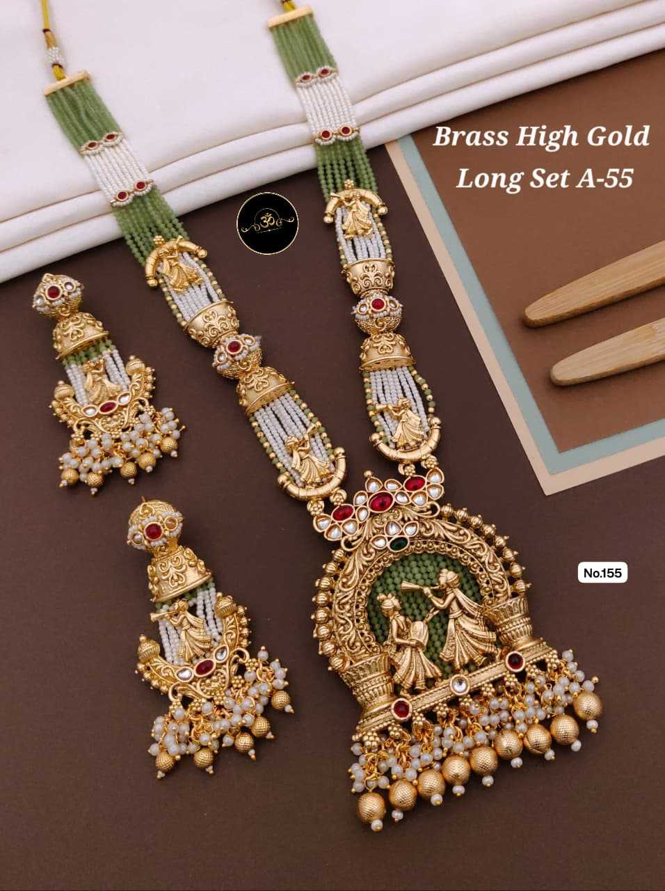 YNF Wholesale Brass Long Sets KESH127 037 | Surat Manufacturer