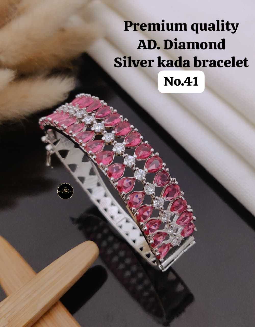 YNF Wholesale Brass AD Diamond Bracelet KESH127 039 | Surat Manufacturer