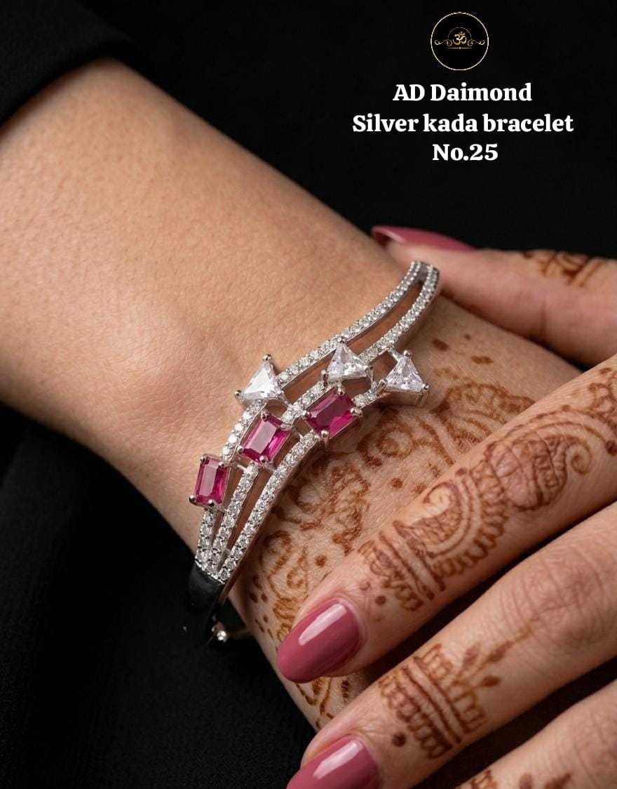 YNF Wholesale Brass AD Diamond Bracelet KESH127 040 | Surat Manufacturer