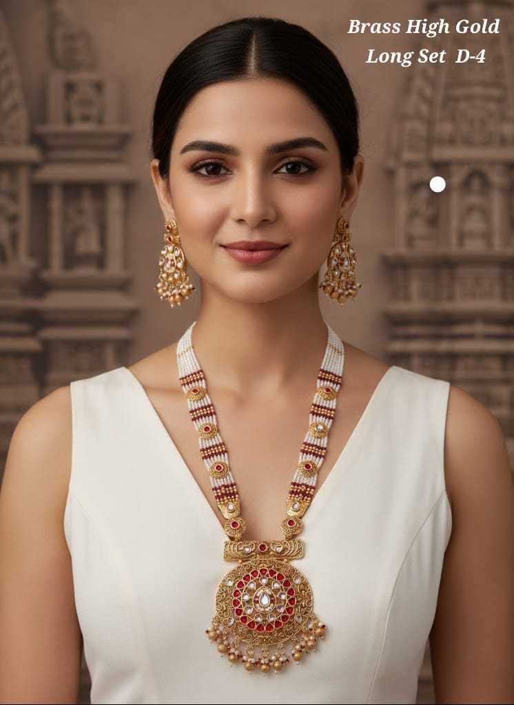 YNF Wholesale Brass Necklaces Set KESH193 243 | Surat Manufacturer