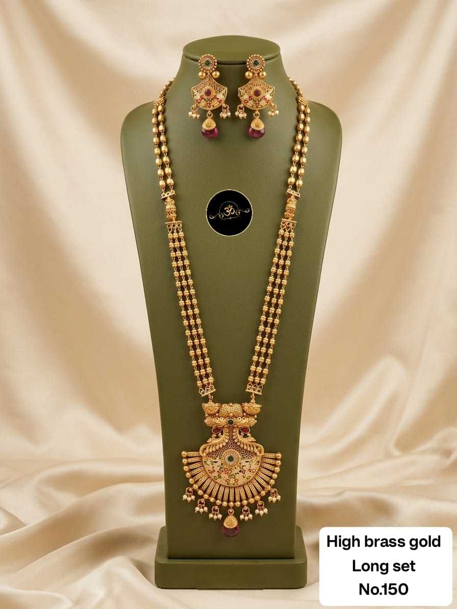 YNF Wholesale Brass Long Sets KESH127 024 | Surat Manufacturer