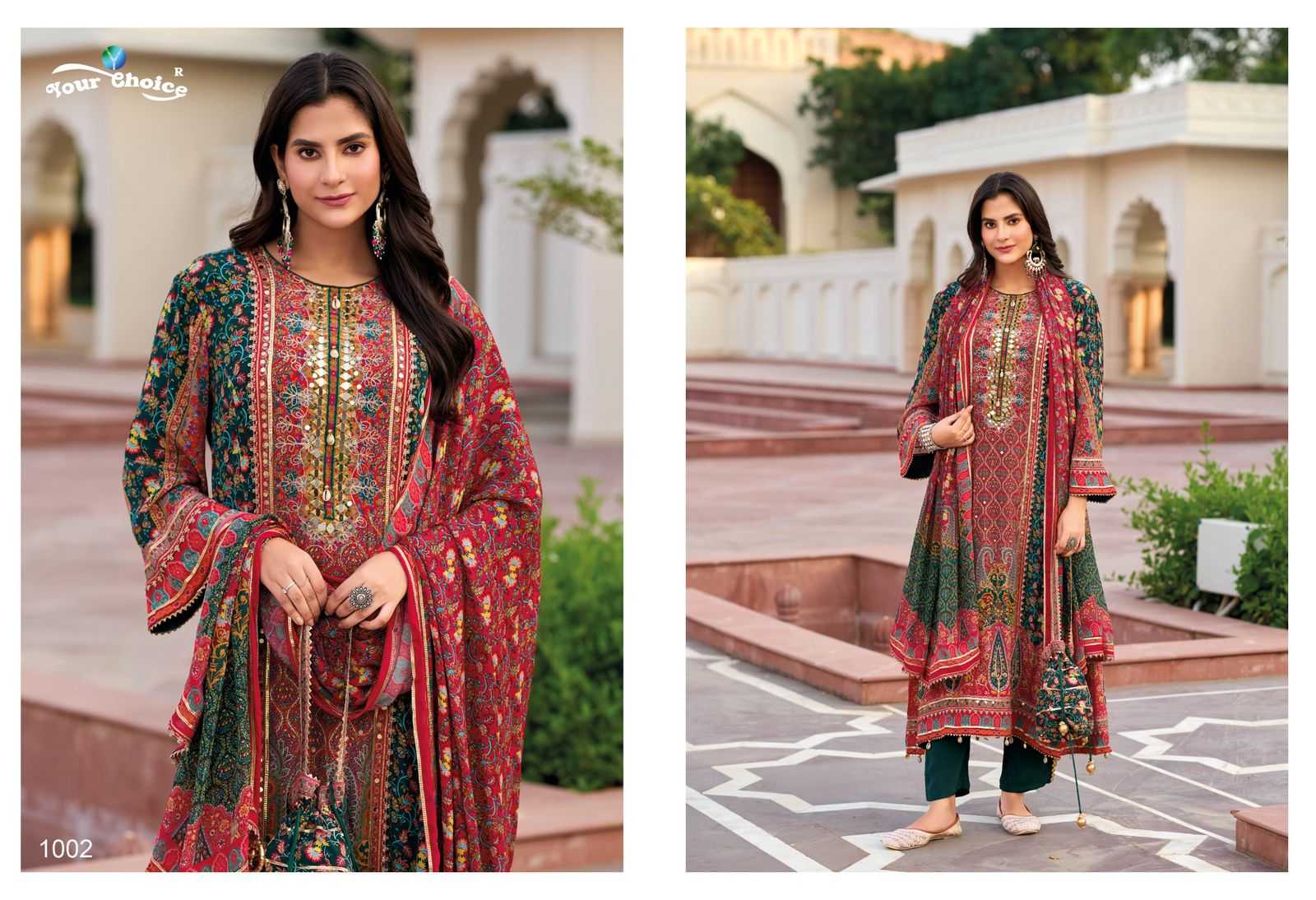 YNF Wholesale Chinon Dhoti Salwar Suit KESH142 Asim~Jofa | Surat Manufacturer