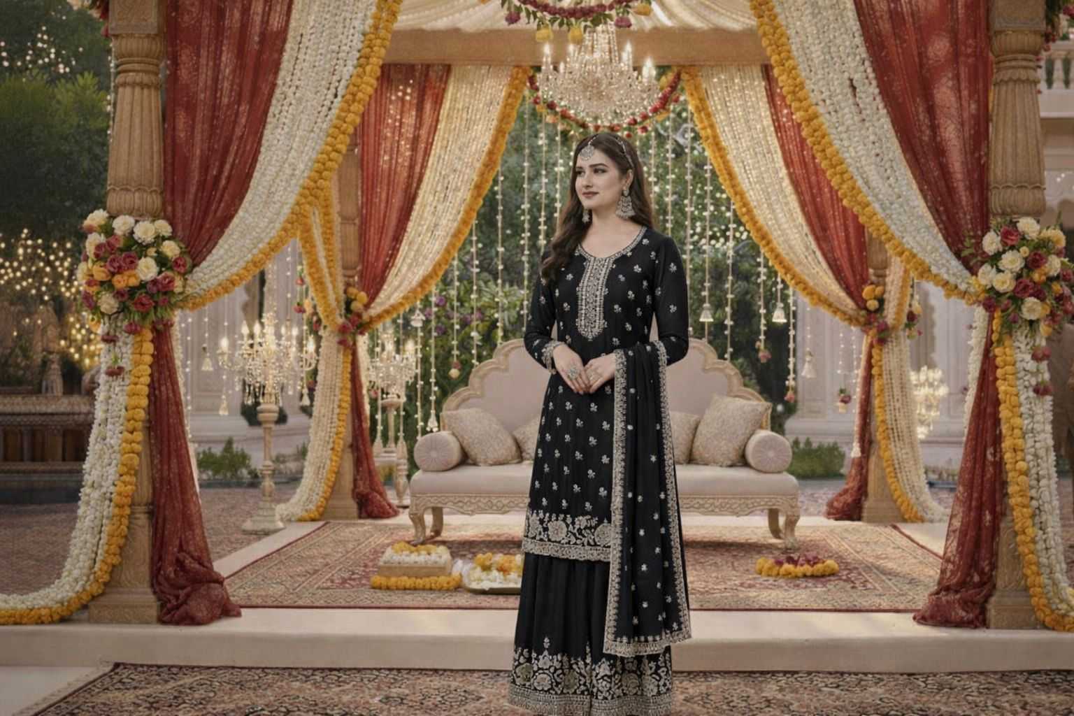 YNF Wholesale Chinon Semi Stitched Suits KESH745 72691 | Surat Manufacturer
