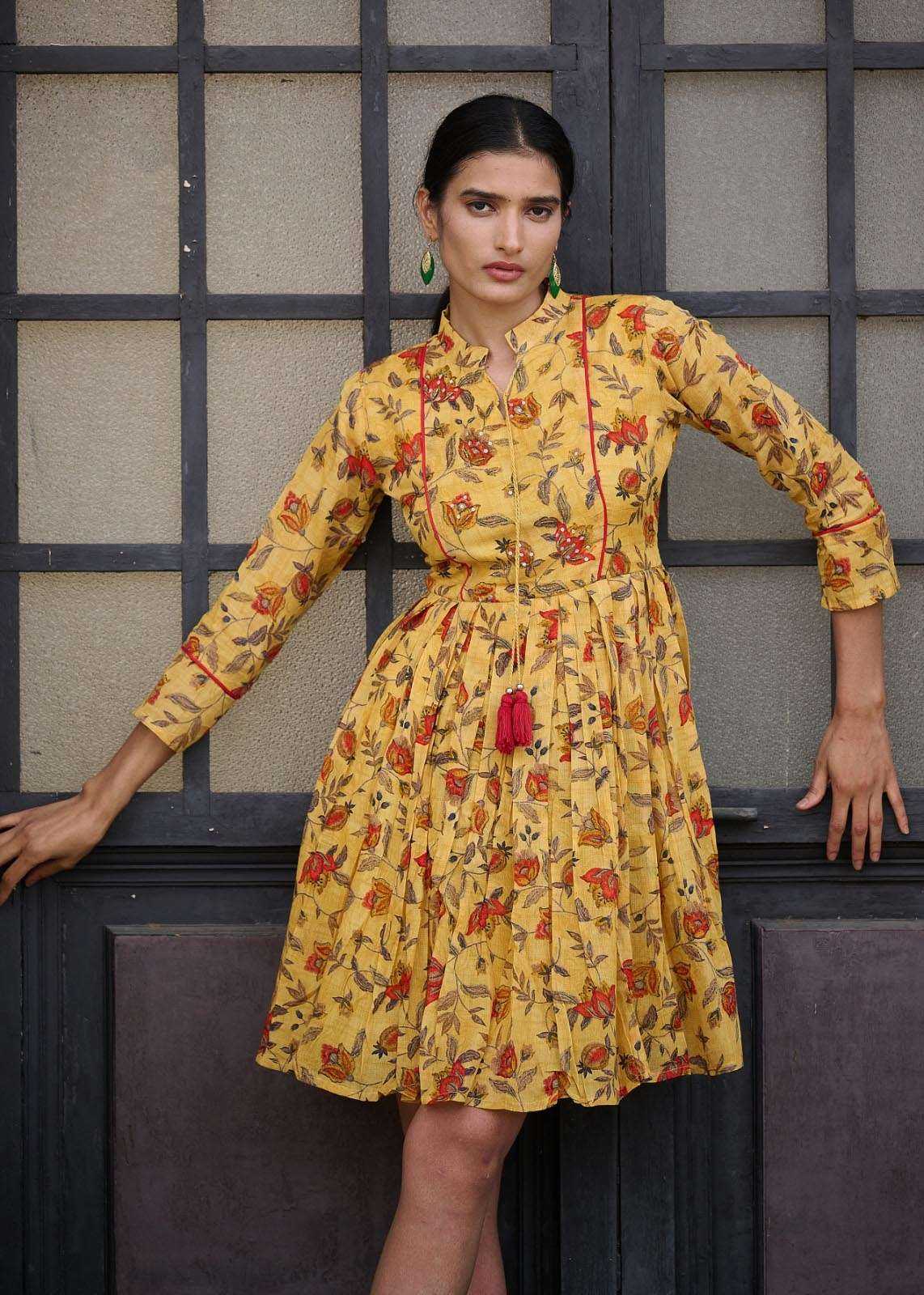 YNF Wholesale Cotton One Piece Dress KESH448 VICTORIA VOL-2 | Surat Manufacturer