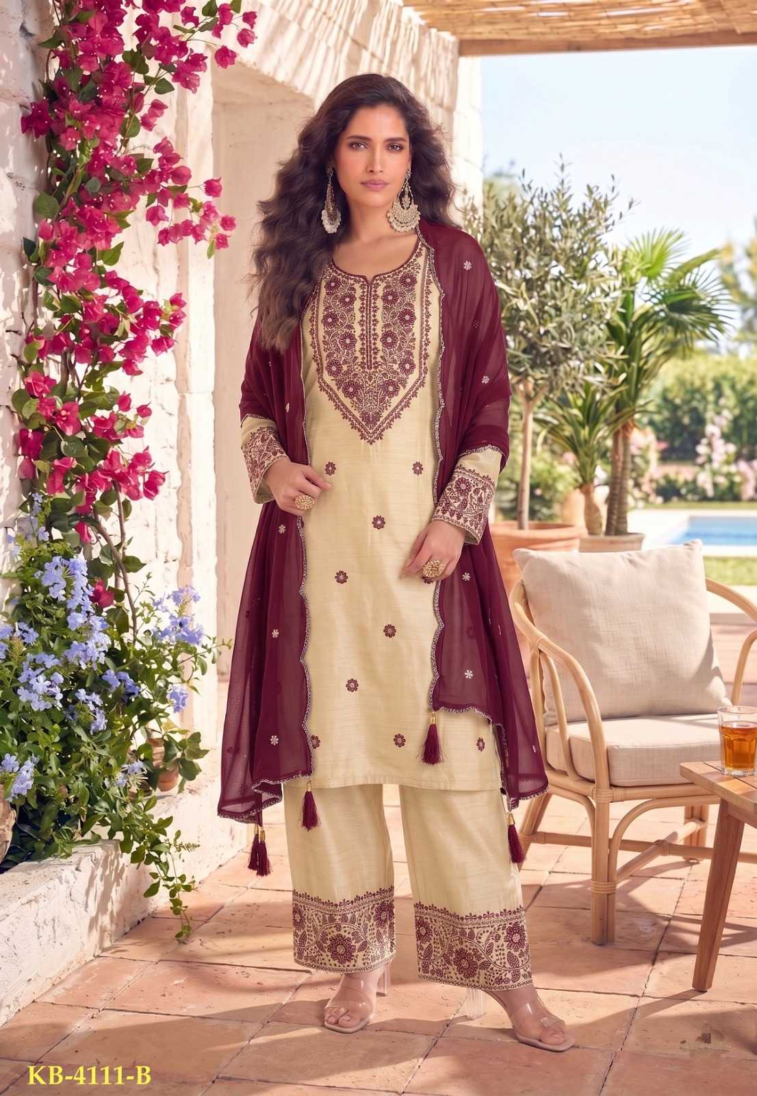 YNF Wholesale Cotton Unstitched Suits KESH630 KB-4111 | Surat Manufacturer