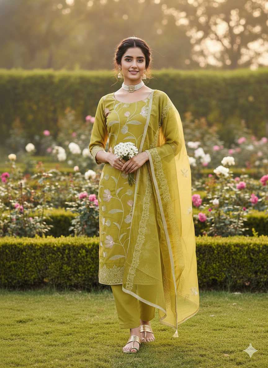 YNF Wholesale Cotton Embroidery Suits KESH648 1534 | Surat Manufacturer