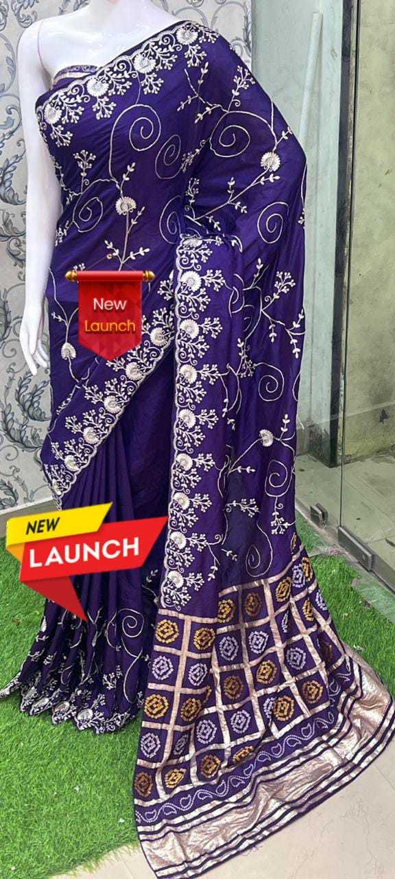 YNF Wholesale Cotton Party Wear Sarees RIN102 0018 | Surat Manufacturer