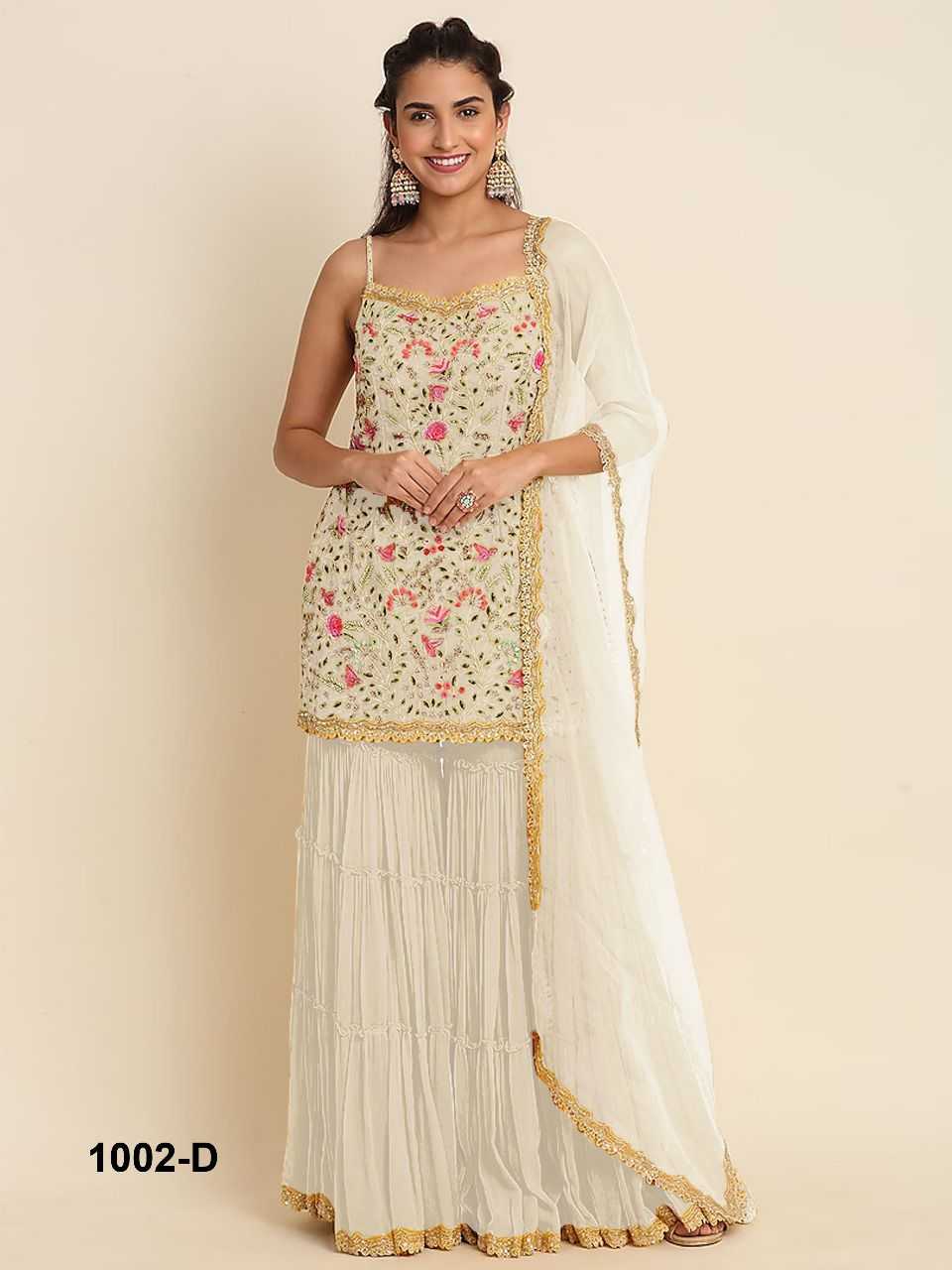 YNF Wholesale Faux Georgette Palazzo Suit KESH745 1002 | Surat Manufacturer