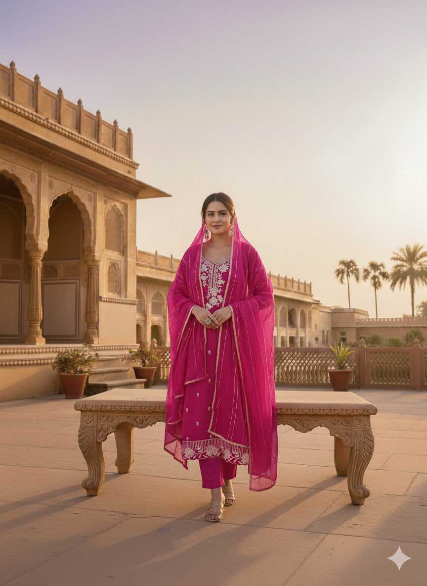 YNF Wholesale Heavy Roman Silk Embroidery Suits KESH648 1537 | Surat Manufacturer