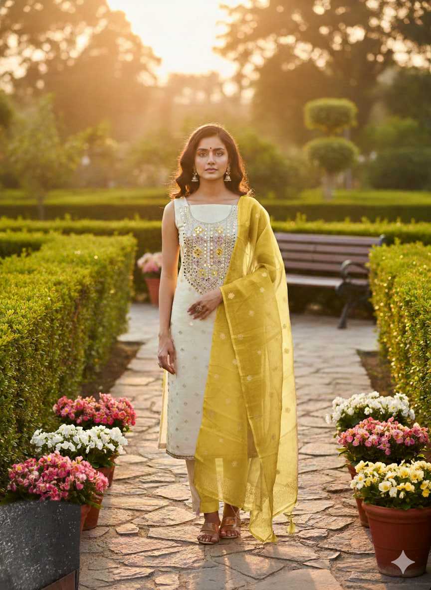 YNF Wholesale Jacquard Embroidery Suits KESH648 1513 | Surat Manufacturer