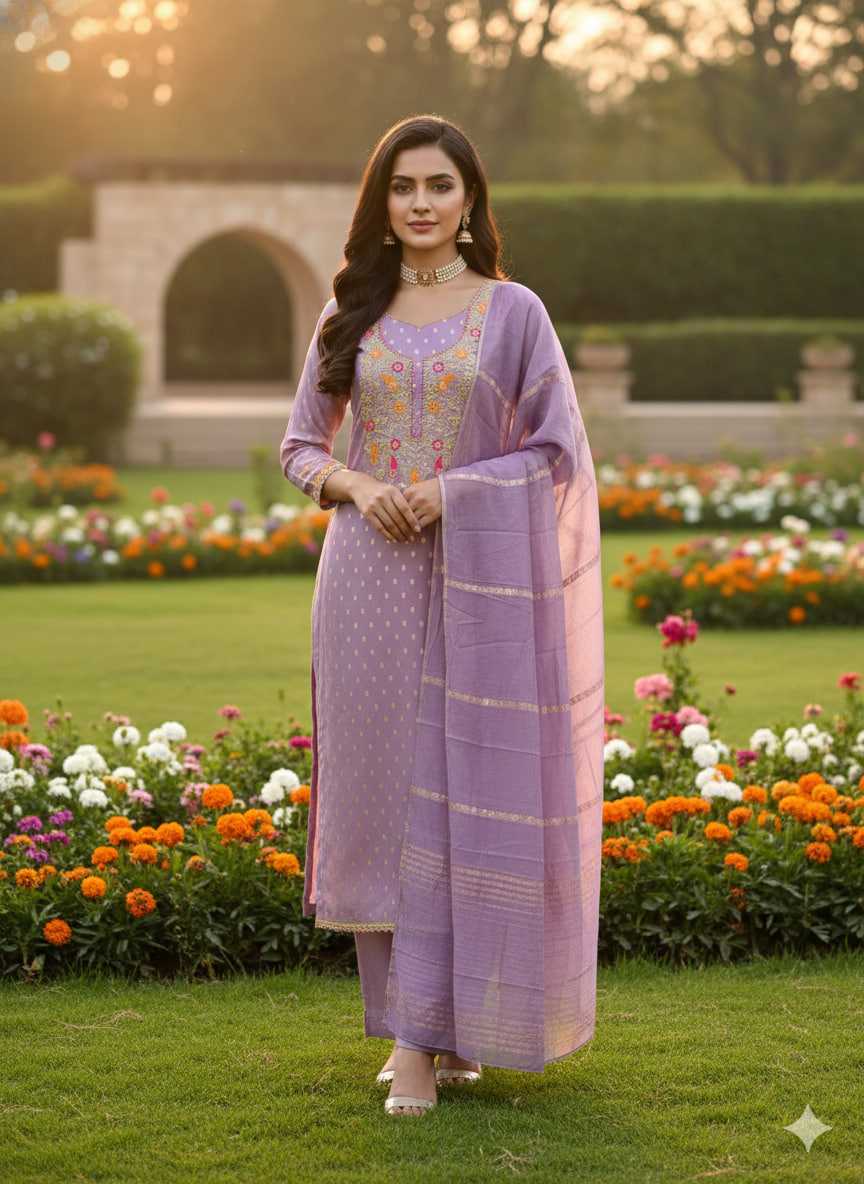 YNF Wholesale Jacquard Suit Material KESH648 1520 | Surat Manufacturer