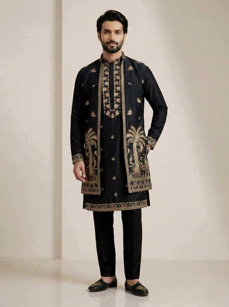 YNF Wholesale Japan Sartin Mens Kurta Pyjama RIN223 series-1786 to 1789 | Surat Manufacturer