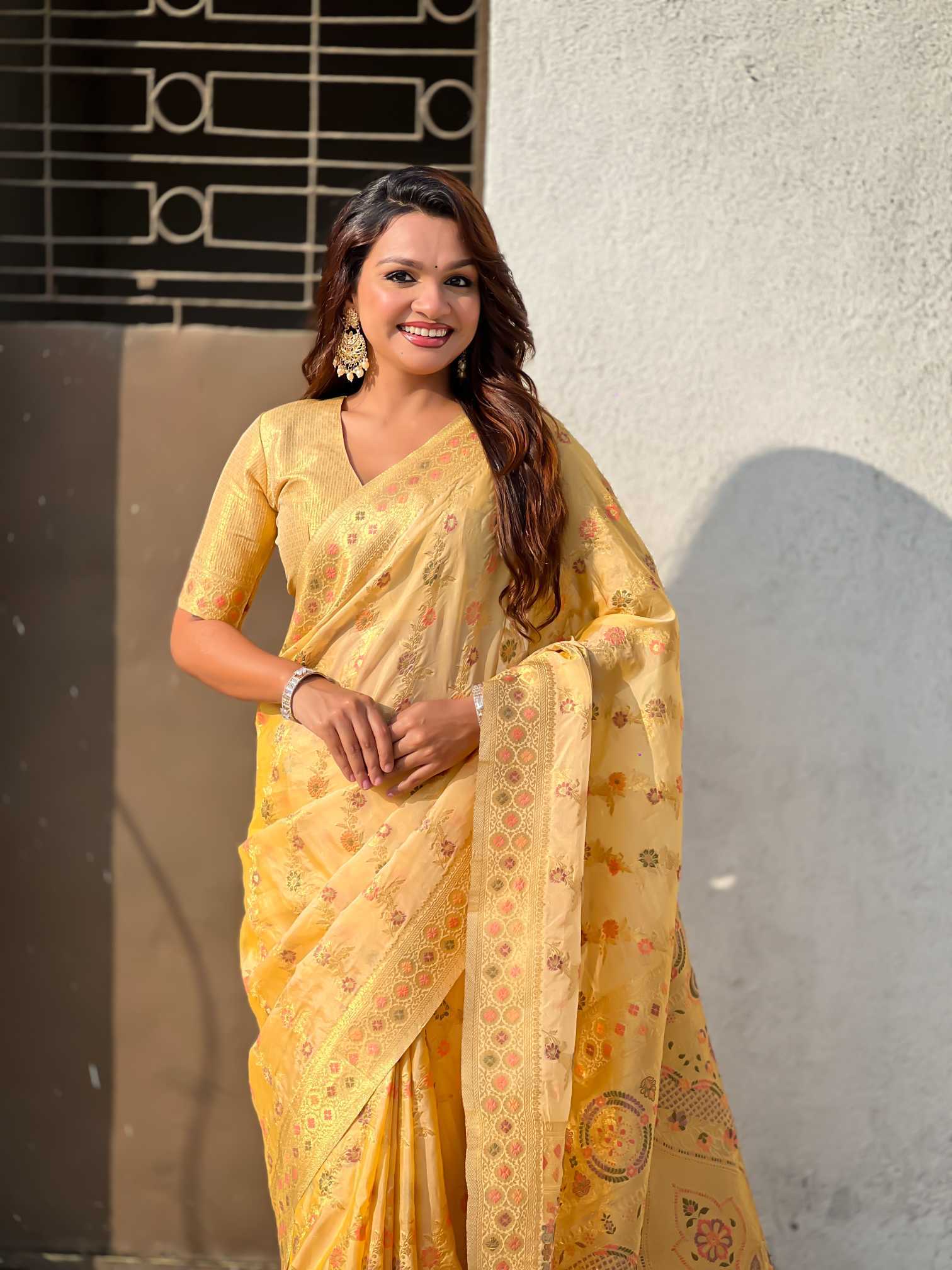 YNF Wholesale Kora Silk Kora Silk Sarees RIN116 HASEEN | Surat Manufacturer