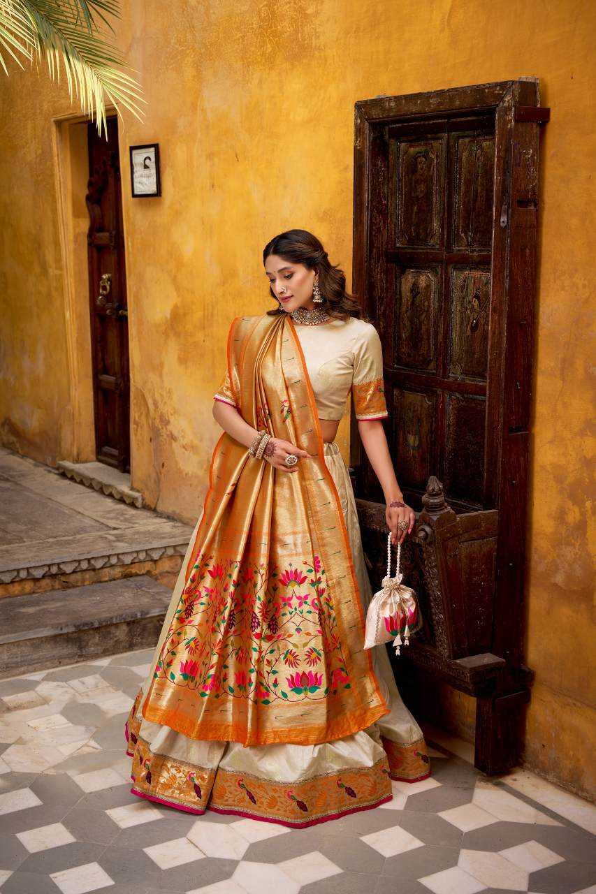 YNF Wholesale Paithani Silk Traditional Lehenga KESH530 KAMKASHI | Surat Manufacturer